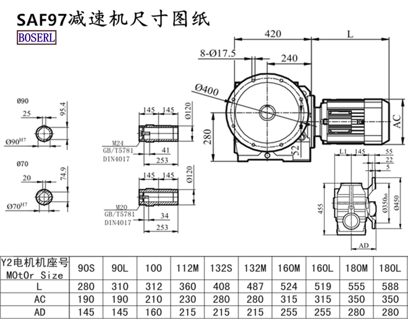SAF97減速機(jī)電機(jī)尺寸圖紙.png SAF97減速機(jī)電機(jī)尺寸圖紙.png